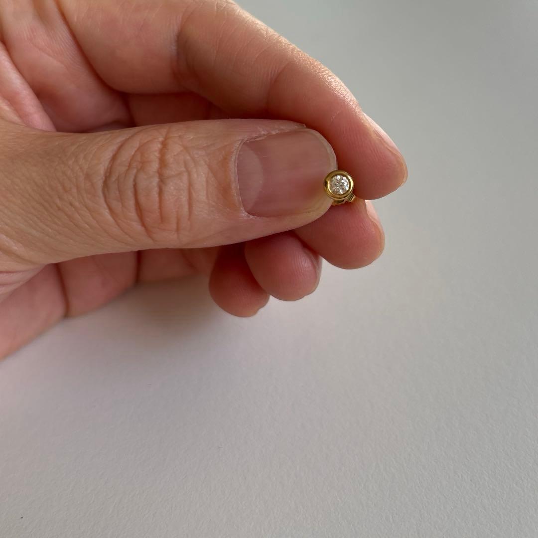 haru様　TIFFANY&Co. ティファニーバイザーヤードピアス18金　片耳