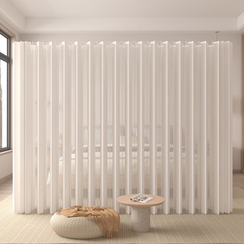 パーテーション間仕切り折り畳み式高さ2ｍ長さ2-3ｍ組立不要ついたて目隠し