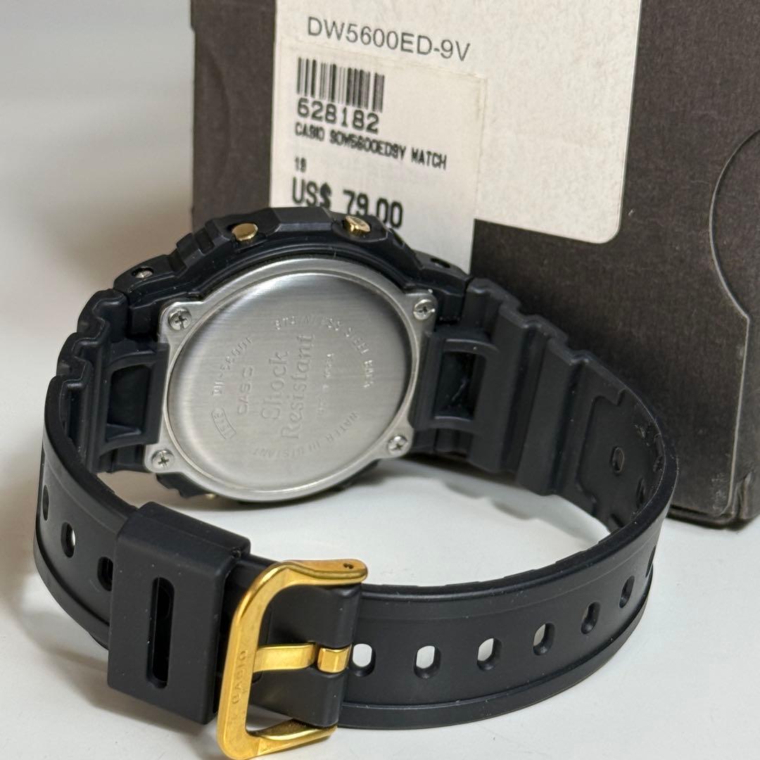 G-SHOCK DW-5600EG-9 初期型 ゴールド液晶 未使用品 元箱付き
