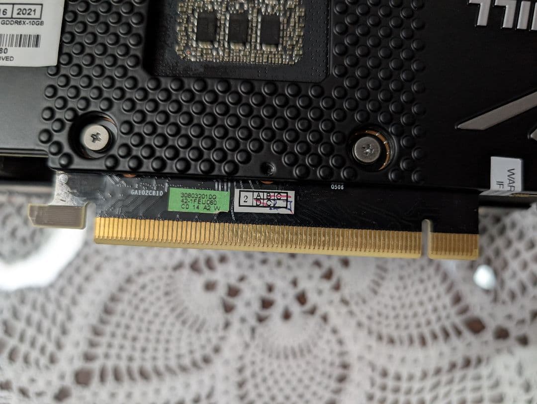 iCHILL by INNO3D GeForce RTX 3080可動品