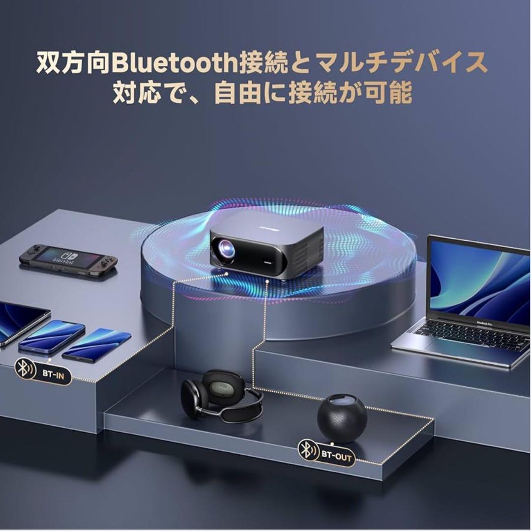 プロジェクター　家庭用　小型　公式認定アプリ　iSinbox DoIby