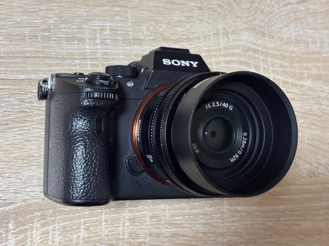SONY α7 III ミラーレス一眼 FE 2.5/40 Gレンズ付き 箱あり