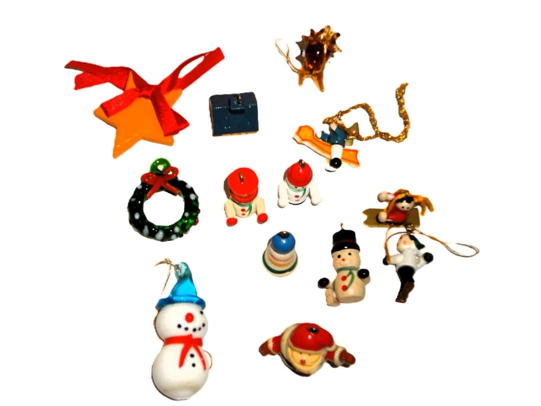 ②ミニミニクリスマスオーナメント 約30個セット