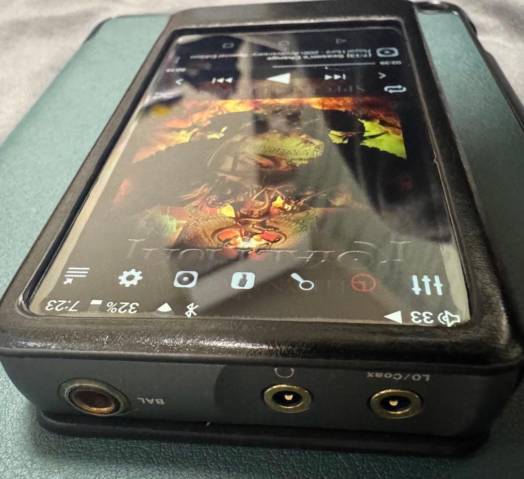 週末値下　hiby R6 pro AL レザーケース　ポーチ　名機　元箱あり