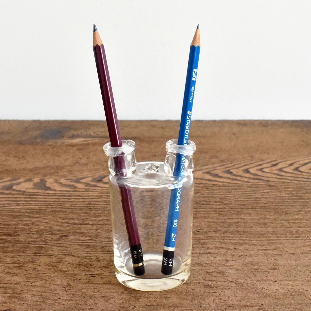 19世紀 英国 実験用 ガラス瓶 ウルフ瓶 Woulff bottle 古道具