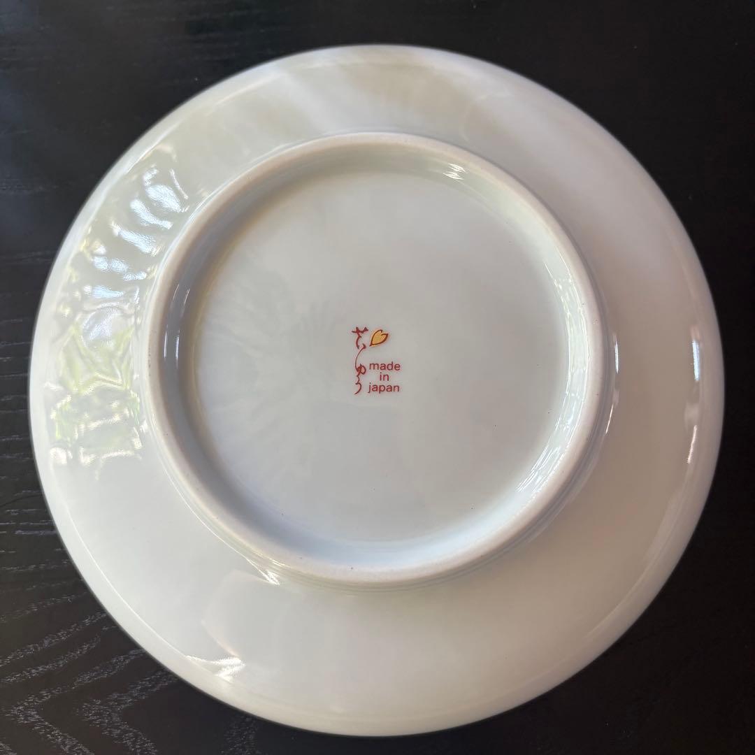 献上古伊万里　大皿　５枚セット　多用皿　黄色　イエロー　　金彩　豪華　和皿