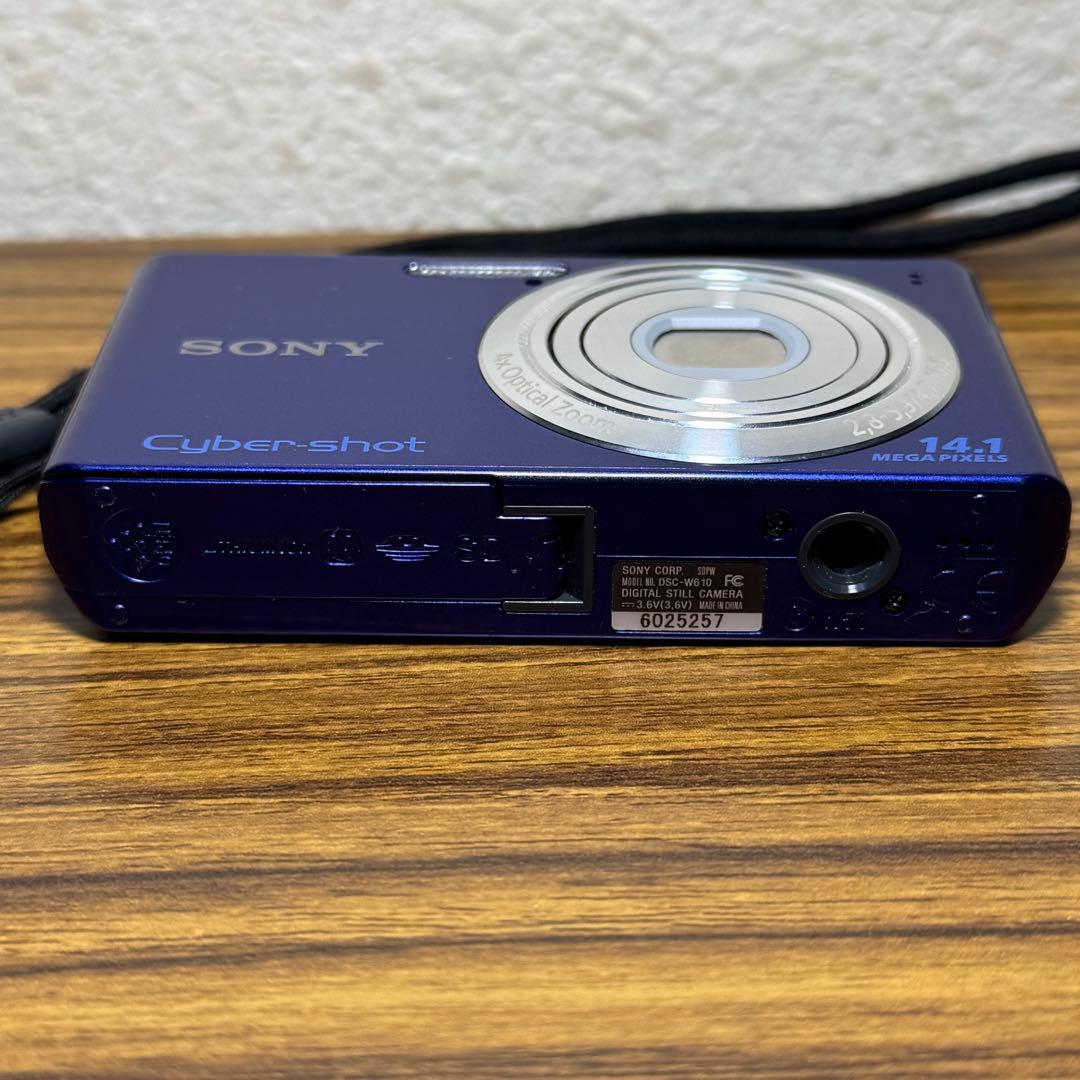 SONY Cyber-shot DSC-W610 デジタルカメラ 14.1MP