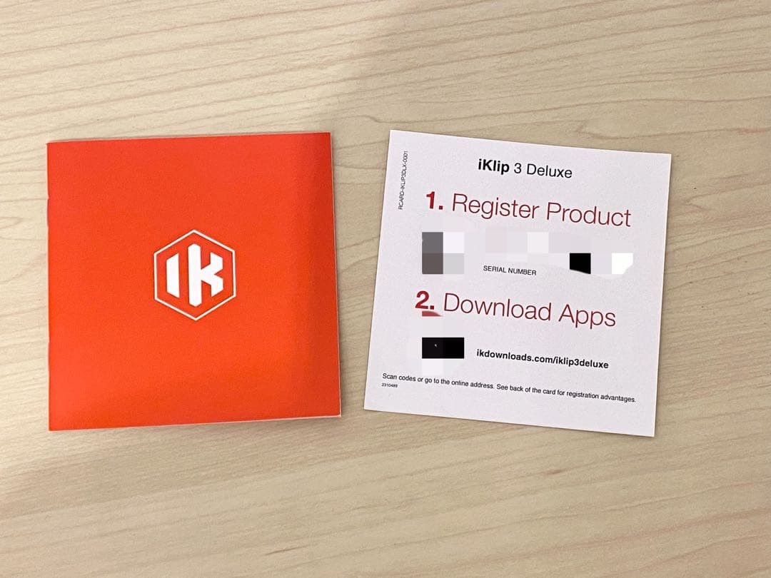 【美品】IK MULTIMEDIA / iKlip 3 Deluxe