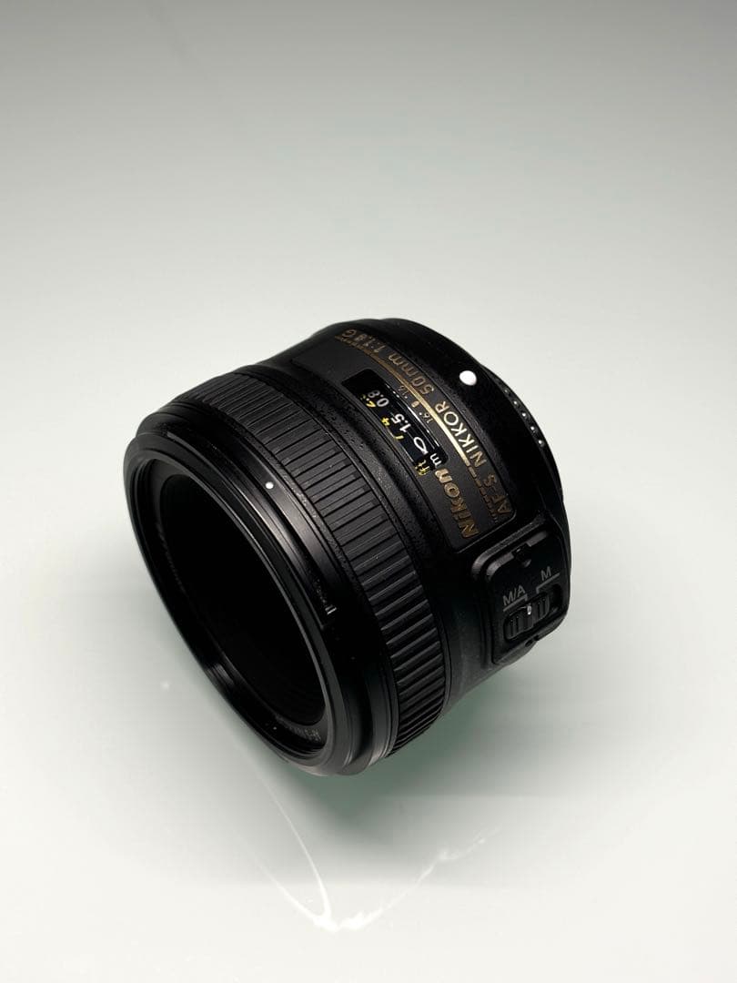 【超美品】Nikkor 50mm f1.8 G Fマウント レンズ