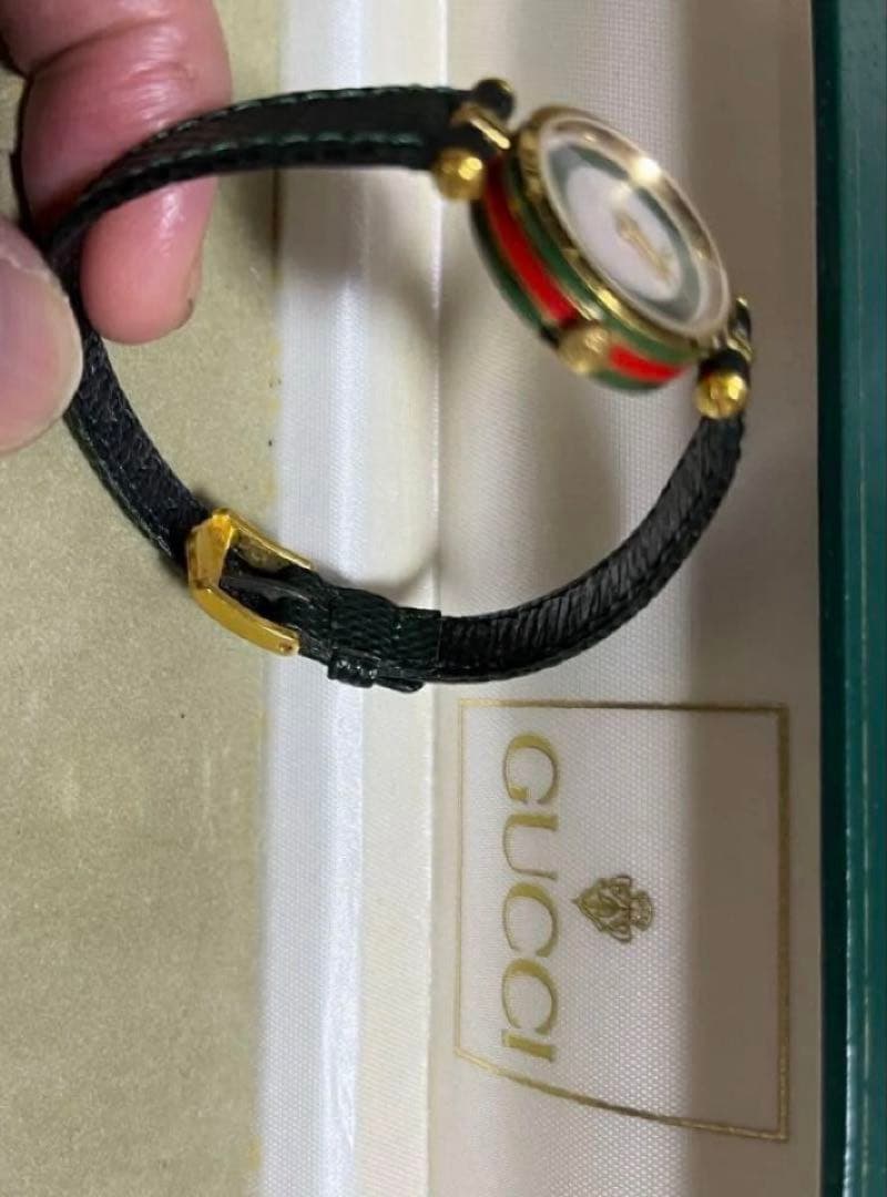 半額SALE[GUCCI] シェリーライン レディース腕時計vintage