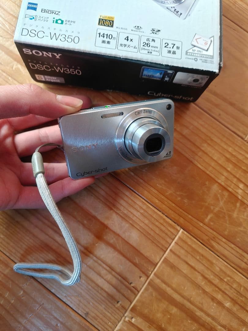 SONY DSC-W350 シルバー
