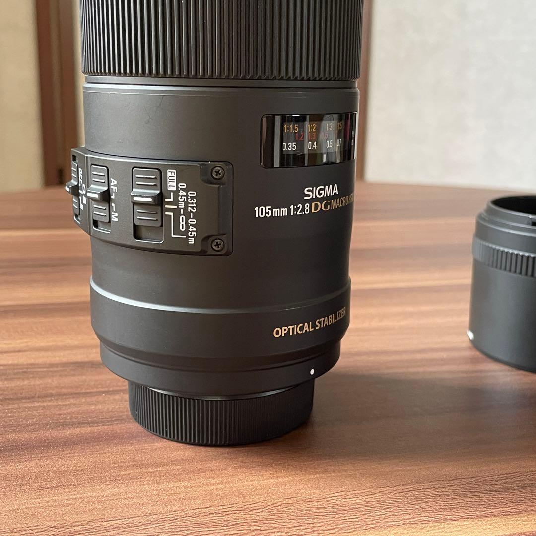 SIGMA 105mm 単焦点 マクロ ニコン