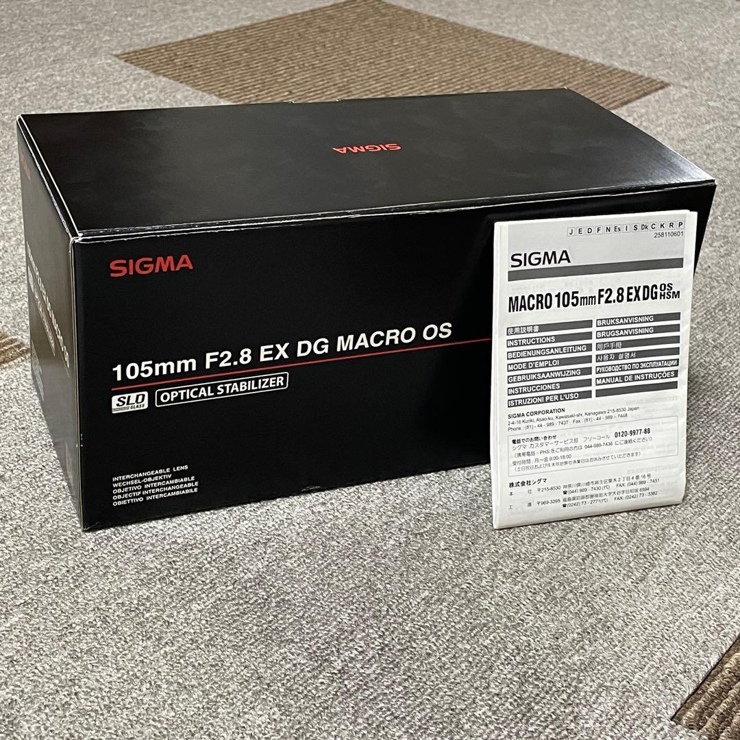 SIGMA 105mm 単焦点 マクロ ニコン