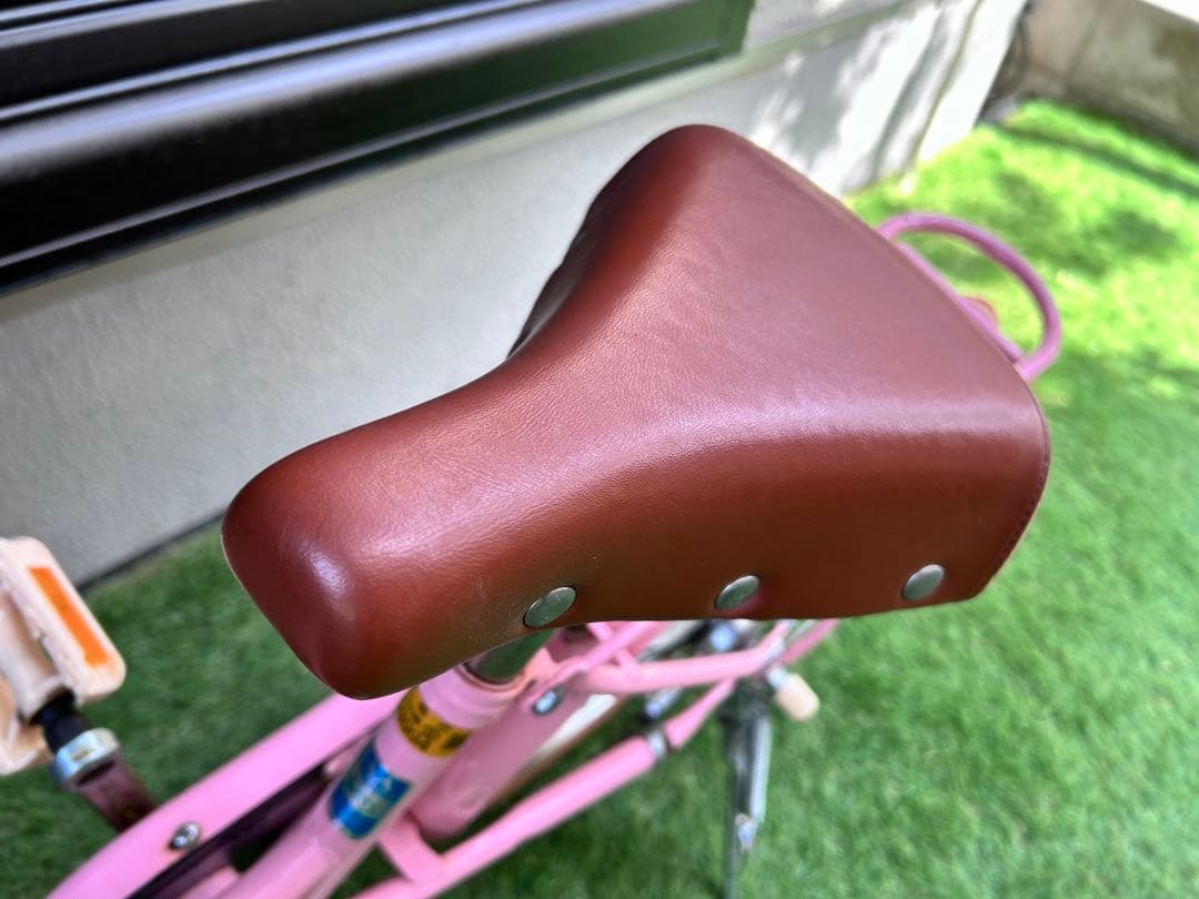 ブリヂストン HACCHI 子供用自転車 ピンク 18インチ スタンド付き