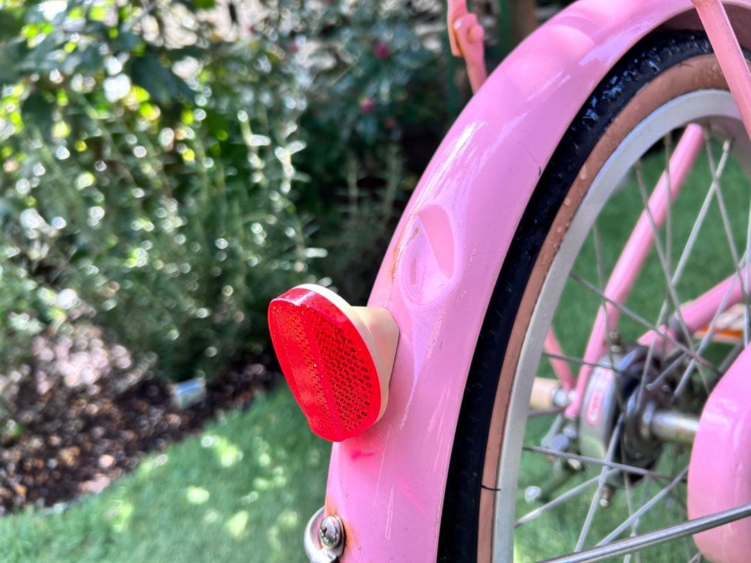 ブリヂストン HACCHI 子供用自転車 ピンク 18インチ スタンド付き