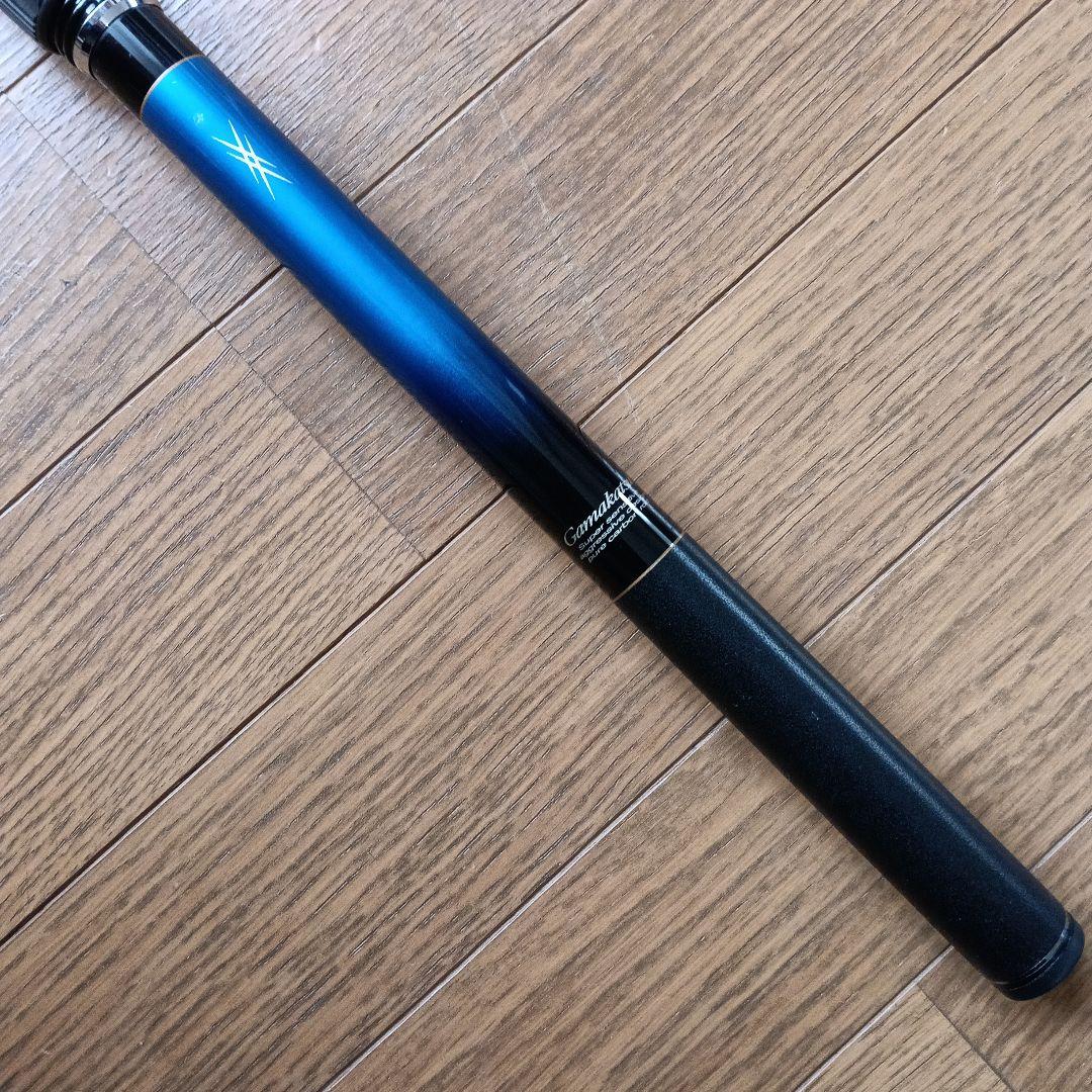 がまかつ　海上釣り堀ロッド　リアルスペック　H400　超美品　カセ　イカダ　磯竿