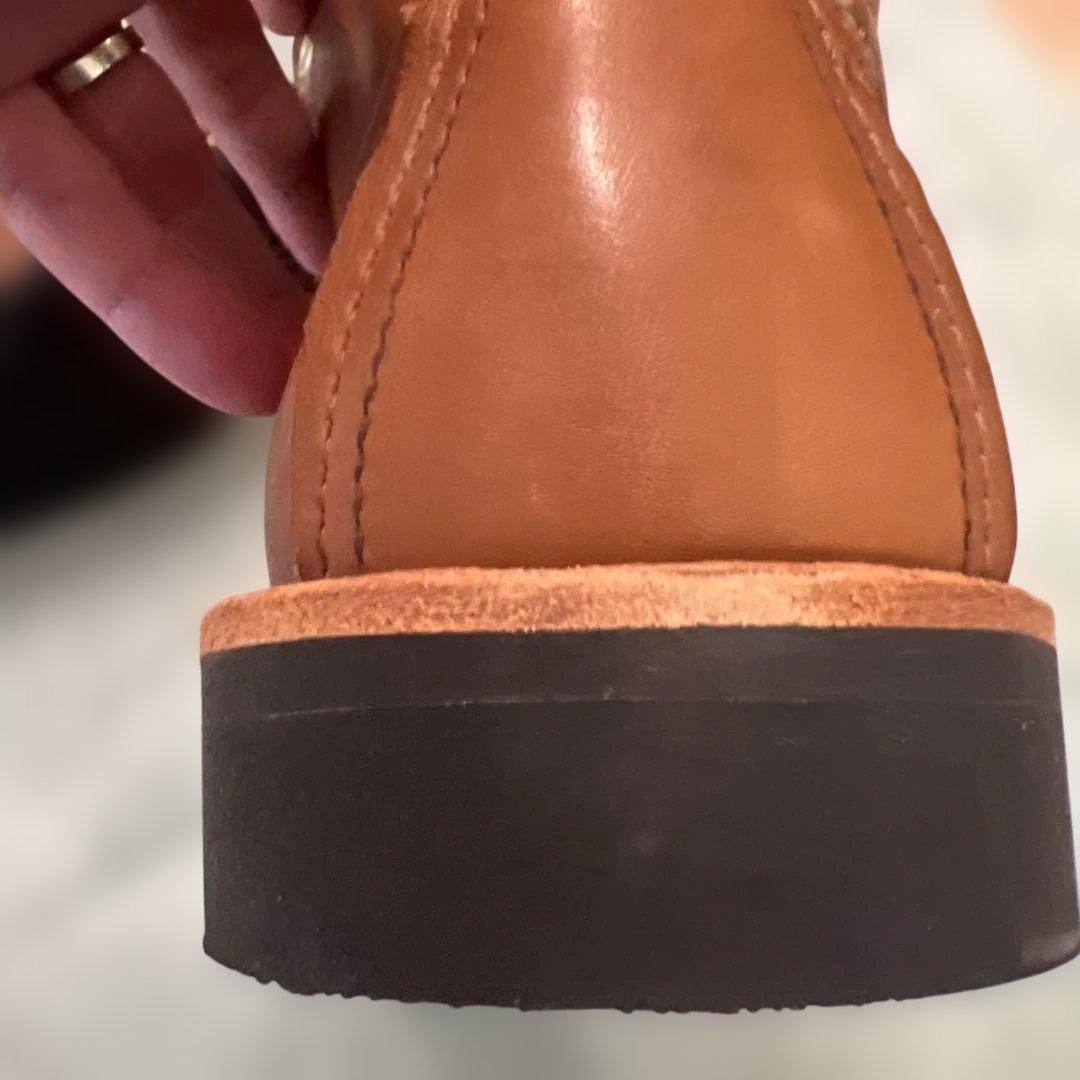 美品　Russell Moccasin ラッセルモカシン サファリ25.5