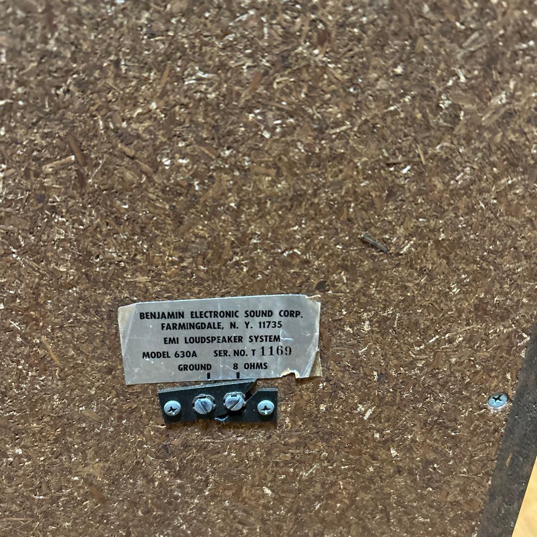 EMI MODEL-630 スピーカー（海外製品）