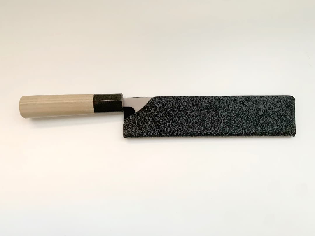 つば屋包丁店　モリブデン鋼 出刃 朴柄 15cm（未使用）