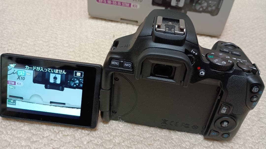 Canon EOS kiss X10 一眼レフ 本体&レンズ