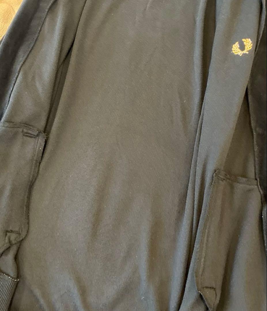 希少 FRED PERRY ベロア トラックジャケット／ジャージ 大きいサイズ