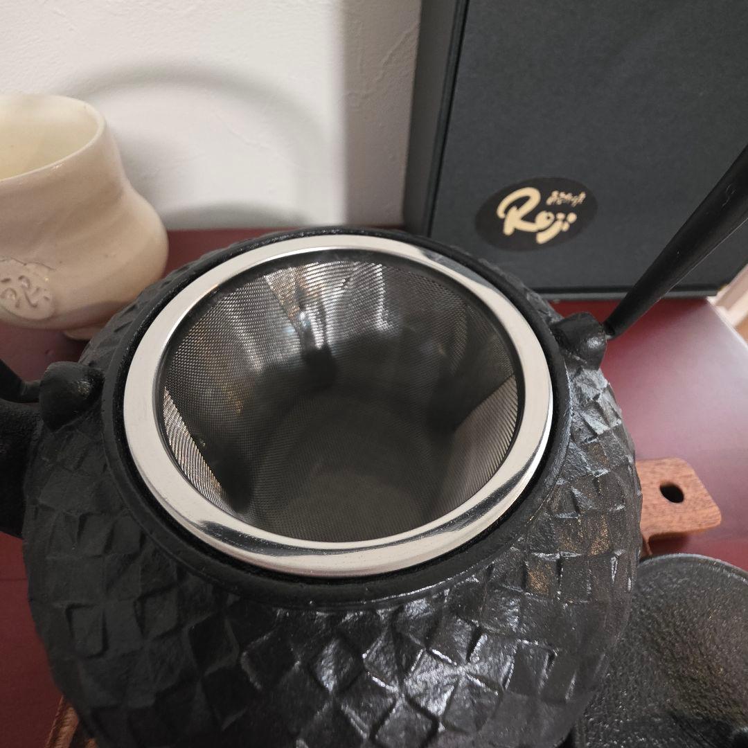 【未使用】ロジアソシエイツ 南部鉄器 GRID PATTERN 1.0L