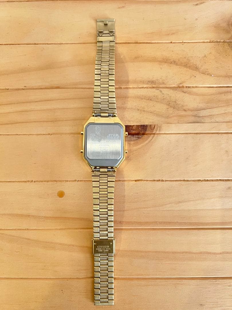 シチズン STAR WARS ゴールド デジタル腕時計