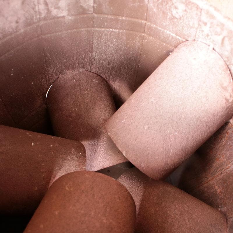 ラスティバレルポット 4ポケット アイアン プランター 399-1837