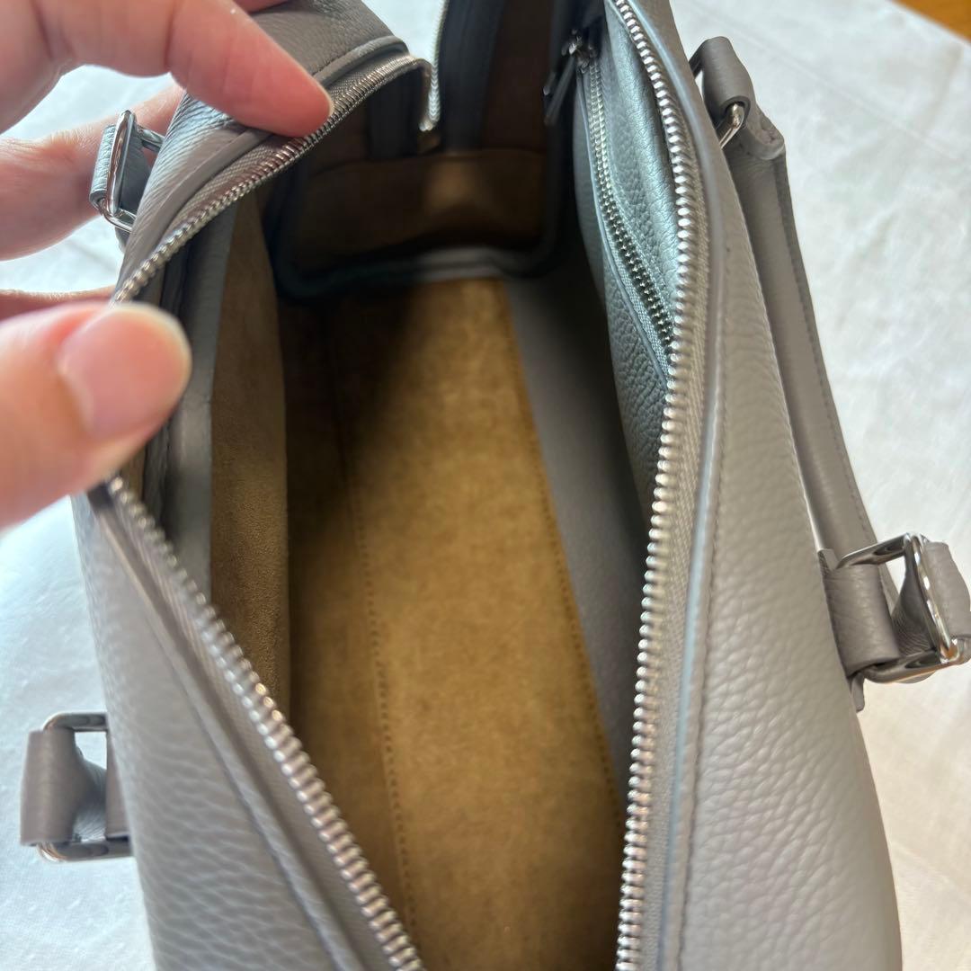 LOEWE ロエベ アマソナ23 ソフトグレインカーフ パールグレー