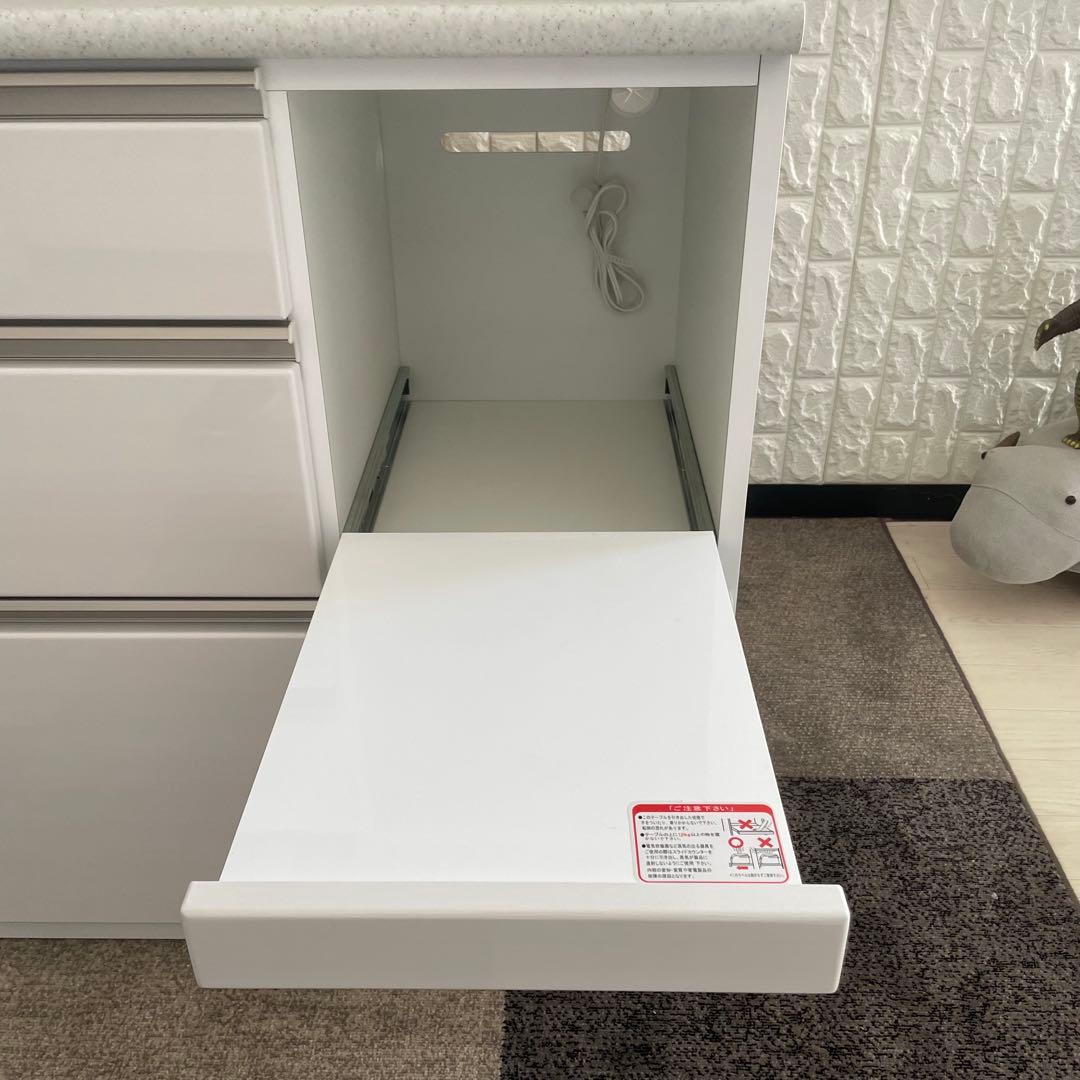 都内23区送料無料✨ニトリ✨ 食器棚　アルミナ2 幅120cm