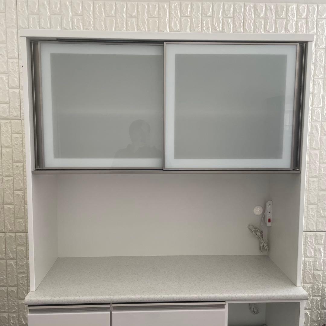 都内23区送料無料✨ニトリ✨ 食器棚　アルミナ2 幅120cm