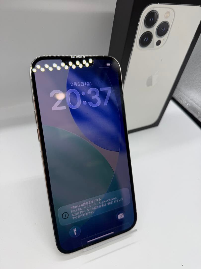 【極美品】iPhone13promax 256GB BT100% 付属品完備！
