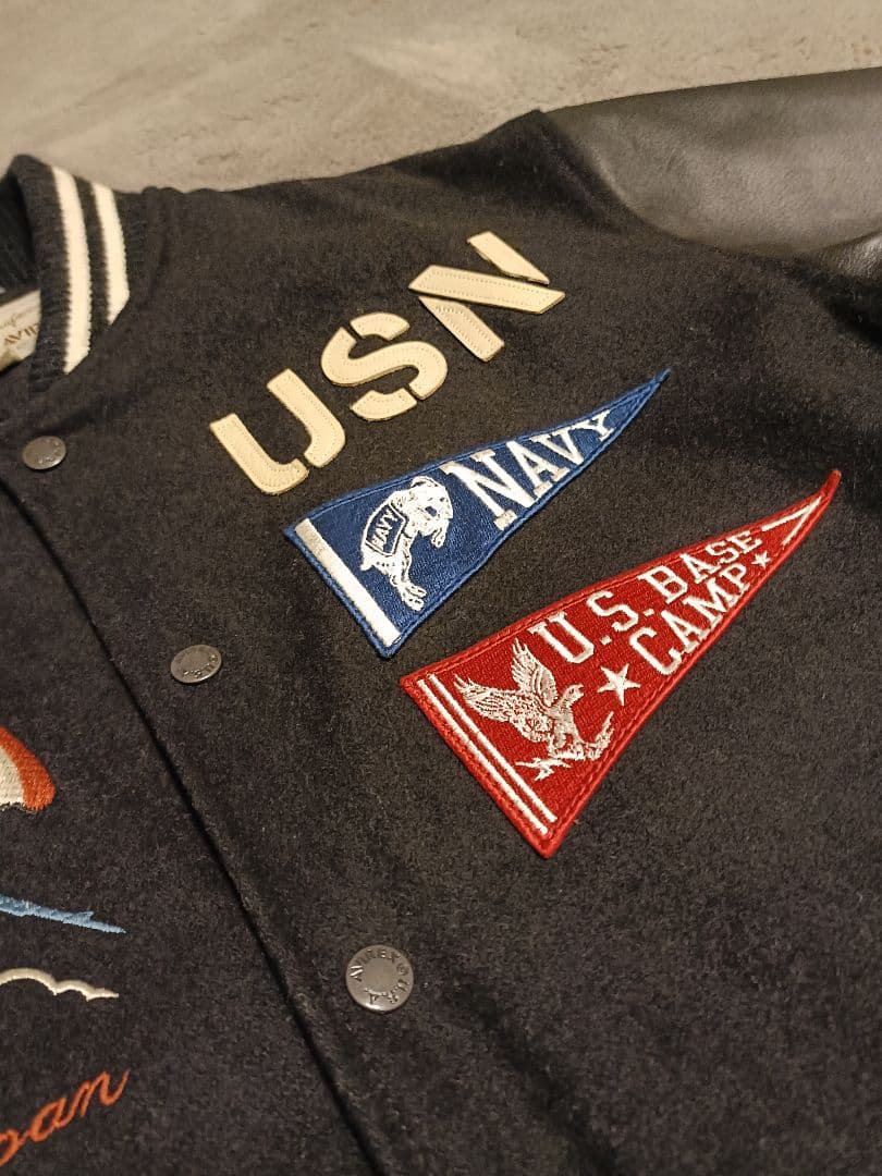 AVIREX スタジャン 6192151 XL