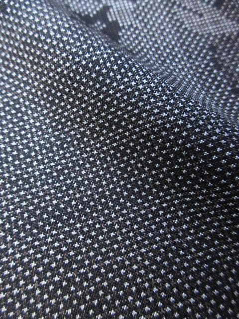 着用少ない！美品＊純泥染＊７マルキ＊本場大島紬＊防水済＊着物＊１６５ｃｍ＊裄６６