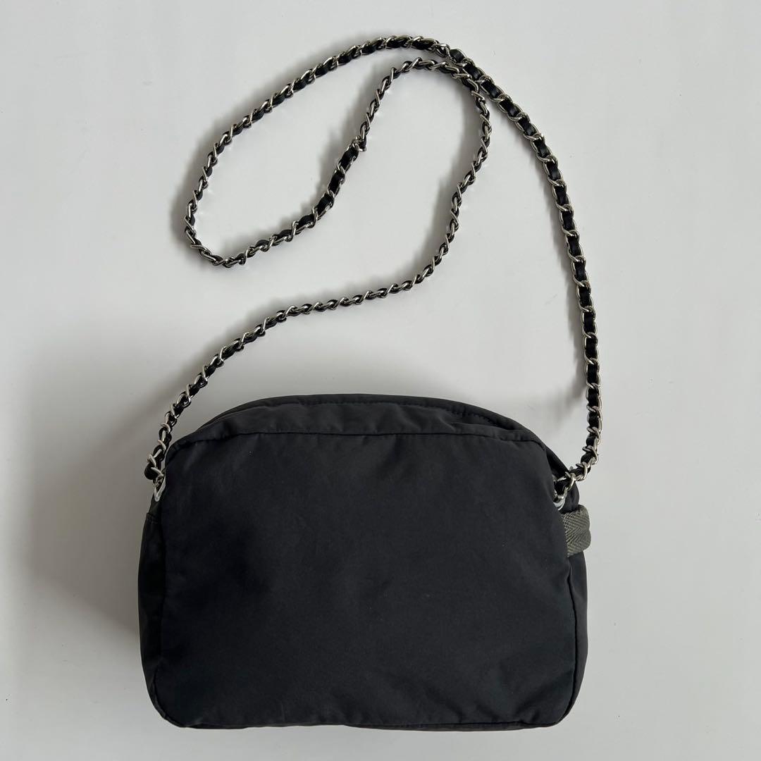 バッグ PRADA SPORT NYLON CHAIN SHOULDER BAG