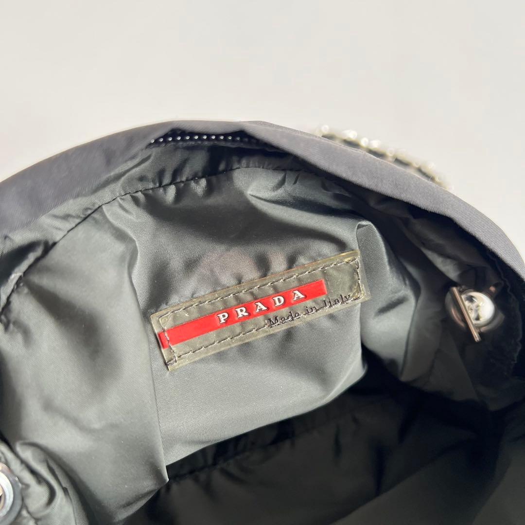 バッグ PRADA SPORT NYLON CHAIN SHOULDER BAG