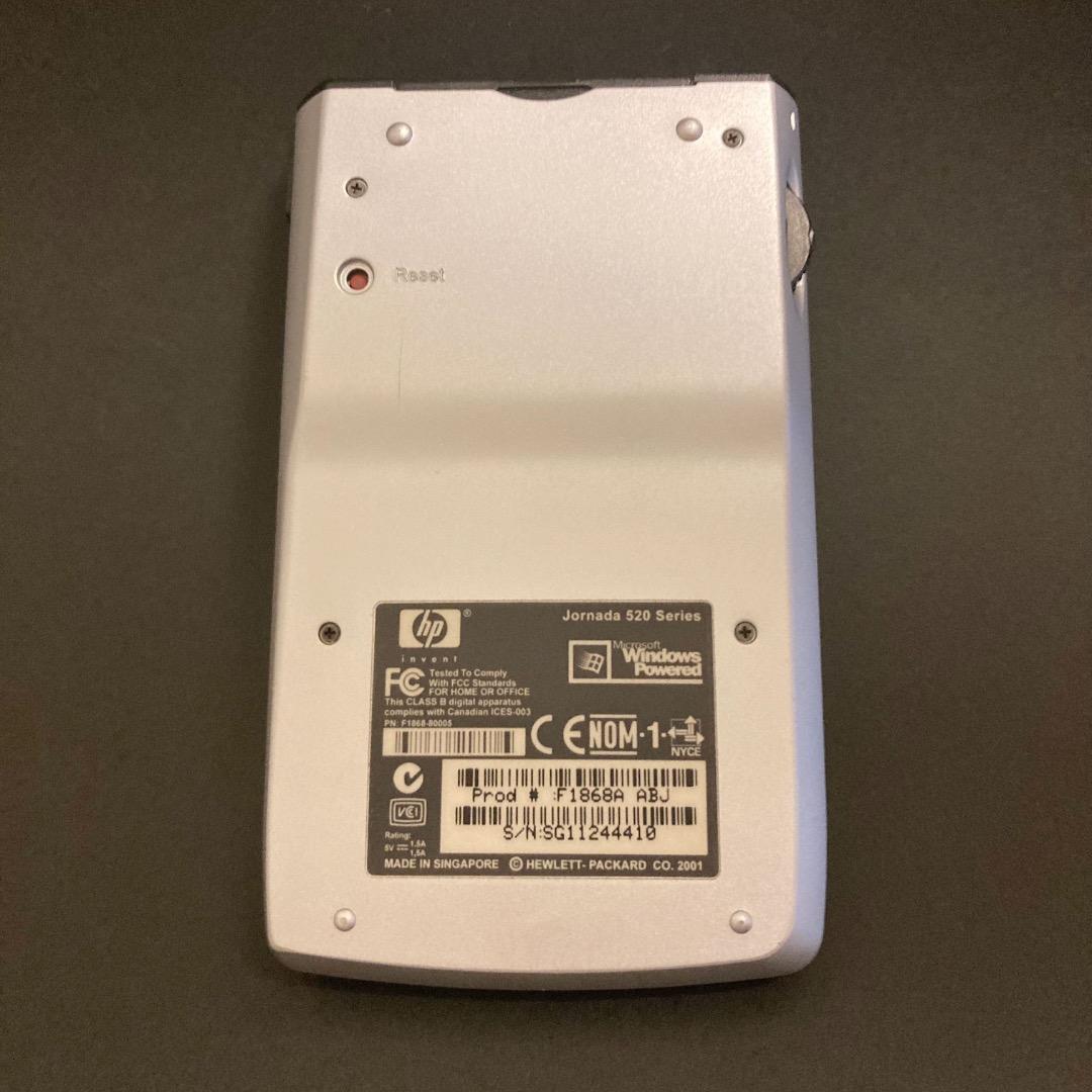 hp（ヒューレット・パッカード）カラーPDA「Jornada 525」