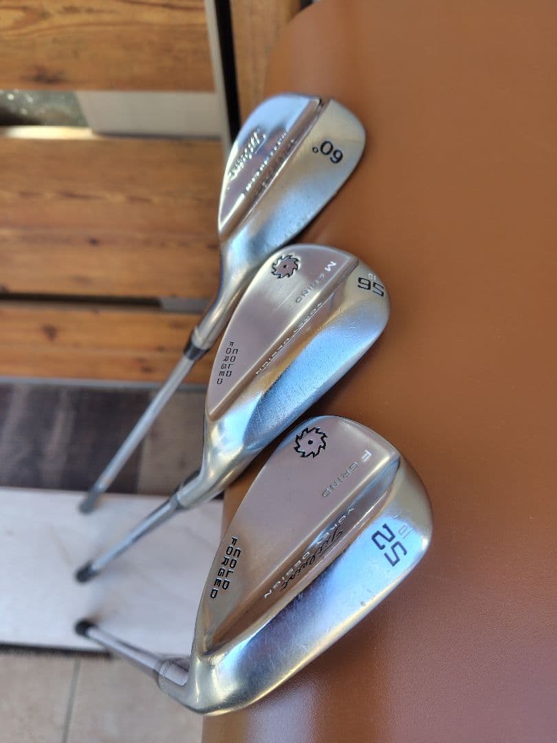 ボーケイウェッジ52,56,60,3本セット