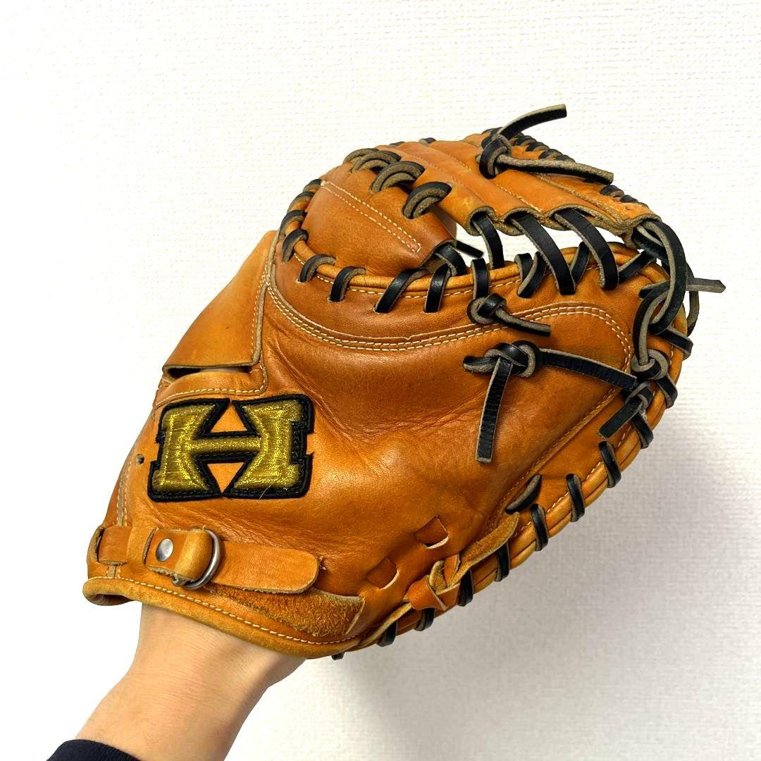 750 ハイゴールド 型抜群 即戦力 軟式 キャッチャーミット