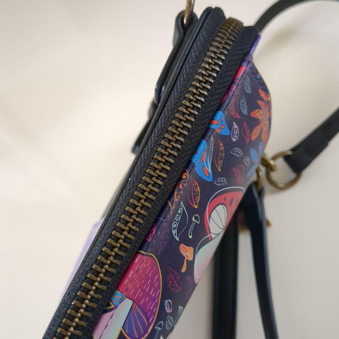 さくら！ アナスイ×ディズニーコラボ スマホショルダーバッグ 財布美品！