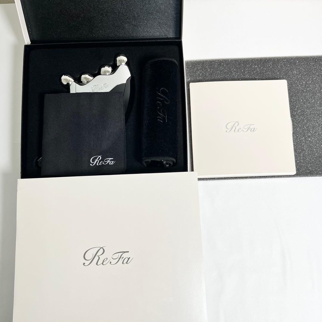 MTG ReFa 4 CAXA ブラック 美顔器 リファフォーカッサ