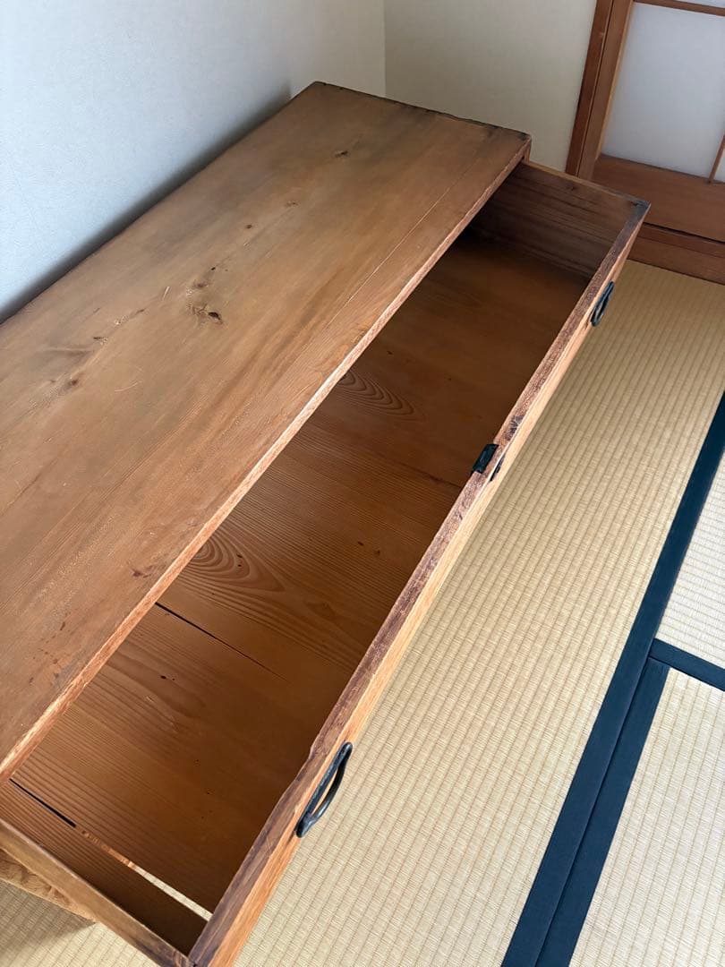 木製タンス●２段●テレビ台にも
