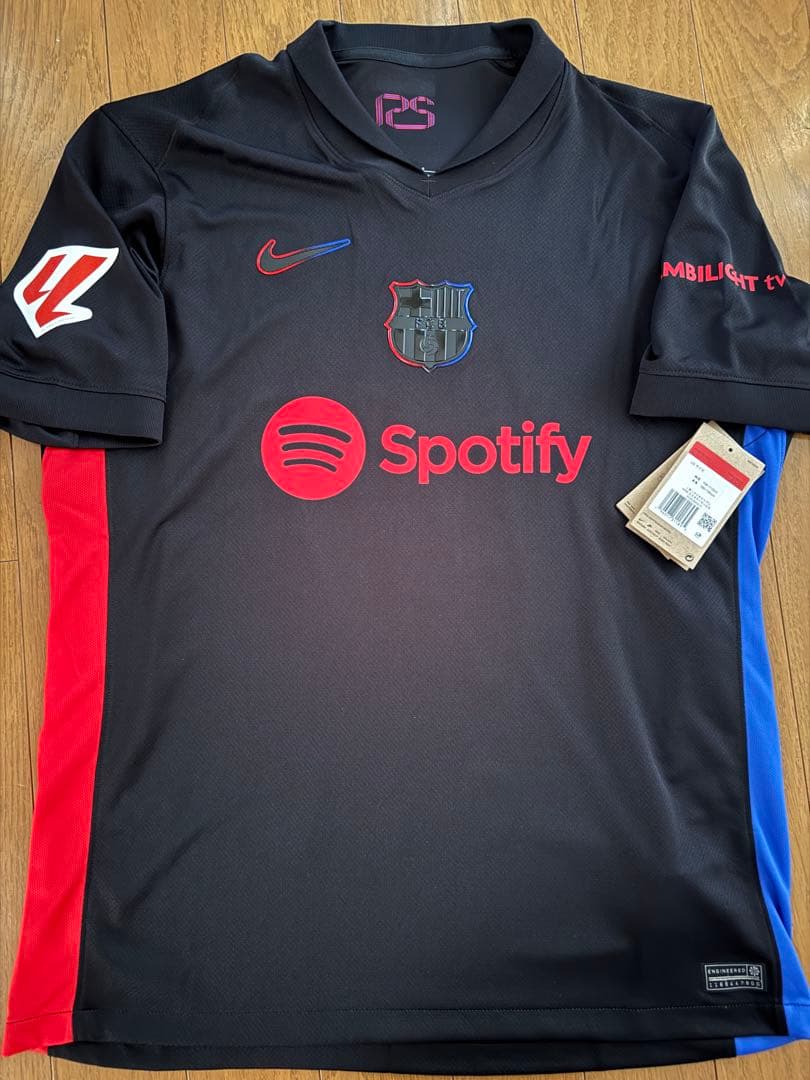 【正規品】バルセロナ 24/25ユニフォーム #19 ヤマル Lサイズ