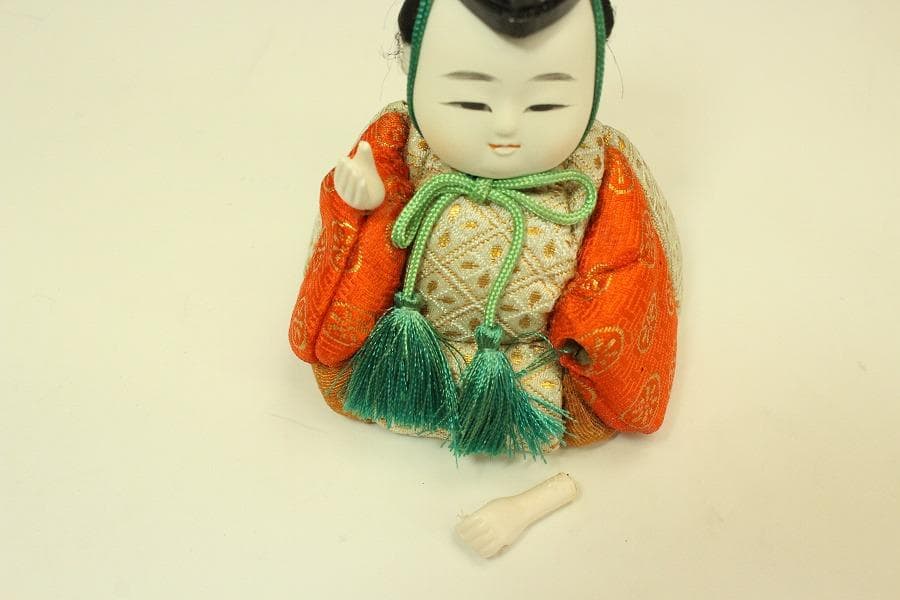 雛司 光陽 豆雛 木目込人形 揃い(A982)