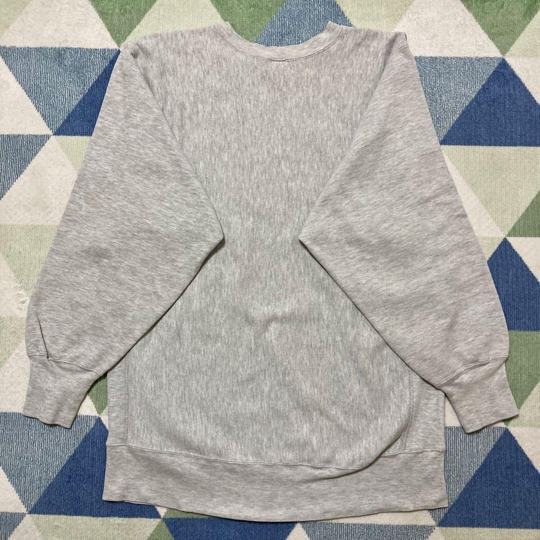 90s Championミシガン染み込み リバースウィーブ刺繍タグUSA製XXL