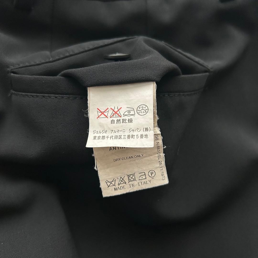 エンポリオ・アルマーニ スーツ　セットアップ ブラックスーツ