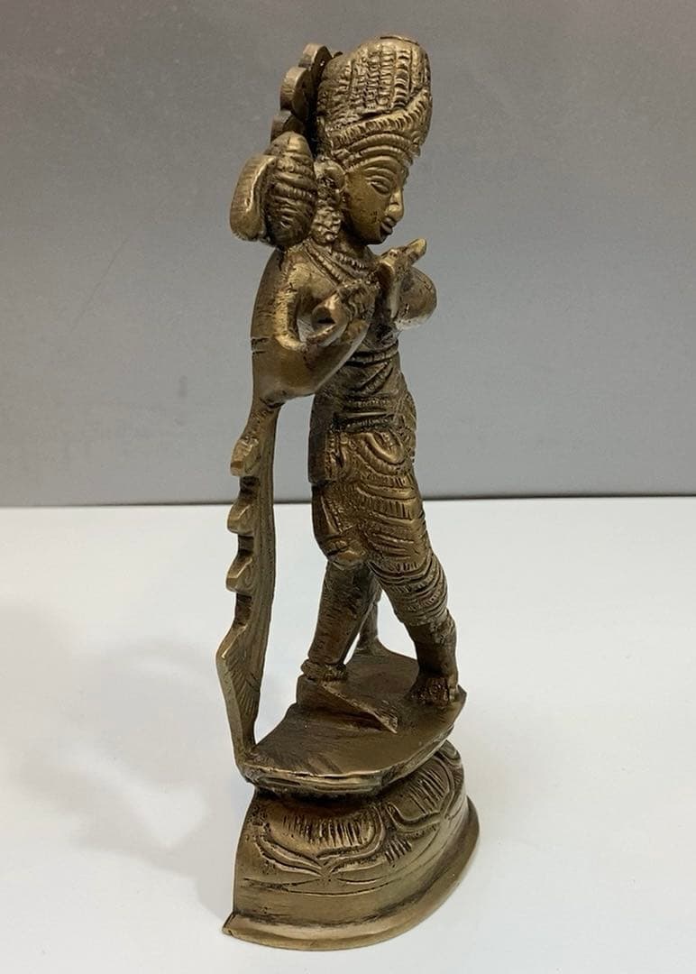 ロードクリシュナ　クリシュナ像　インド置物