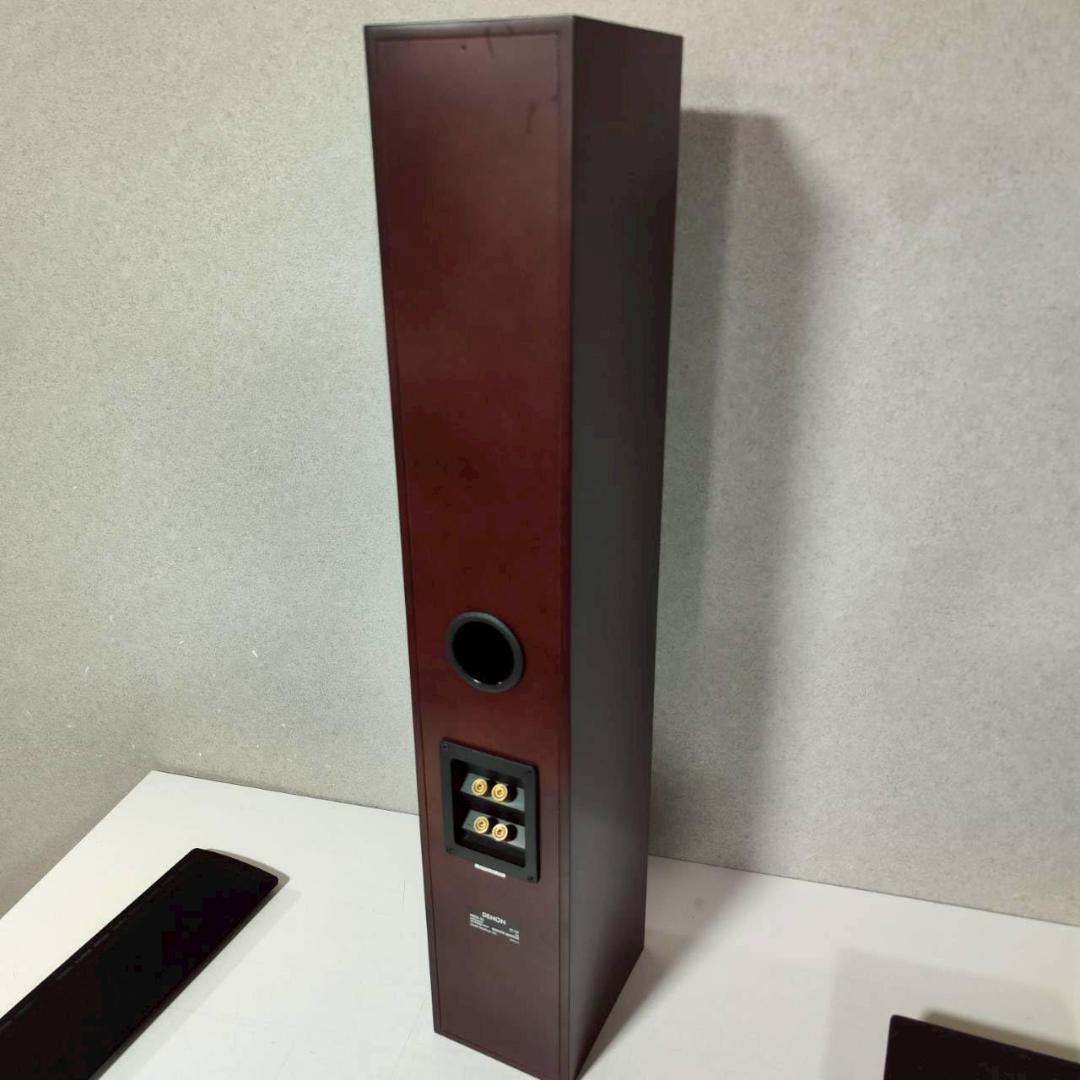 Denon フロントトールボーイスピーカー SC-T37M ハイレゾ対応 木目