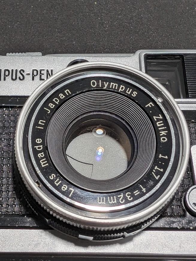 ☆赤ベロOK☆ OLYMPUS PEN EED ハーフサイズカメラ