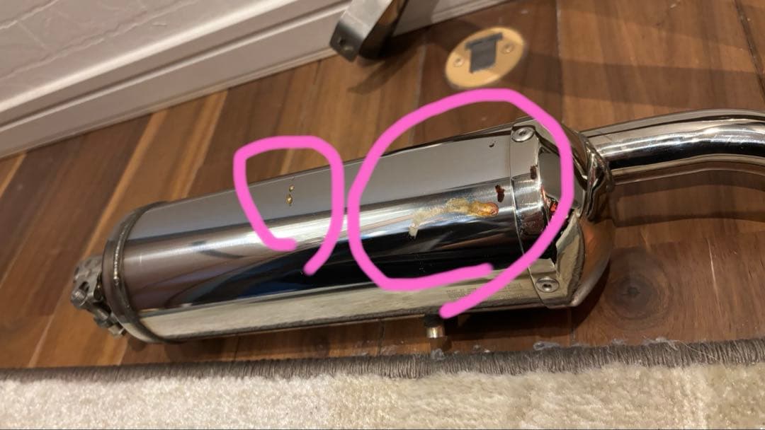 SP武川　Zスタイルマフラー　Z50jモンキー　走行少　ガレージ保管